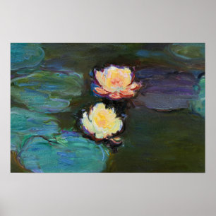 Poster Pintura Botânica das Linhas de Água
