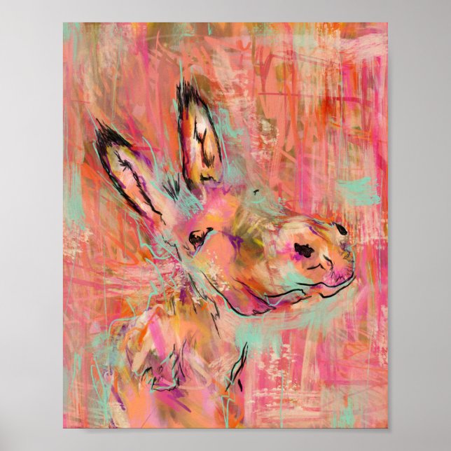 Poster pintura burra (Frente)