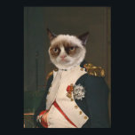 Poster Pintura Clássica de Gato Grumpy<br><div class="desc">Pintura Clássica de Gato Grumpy</div>