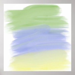 Poster pintura colorida por abstrato