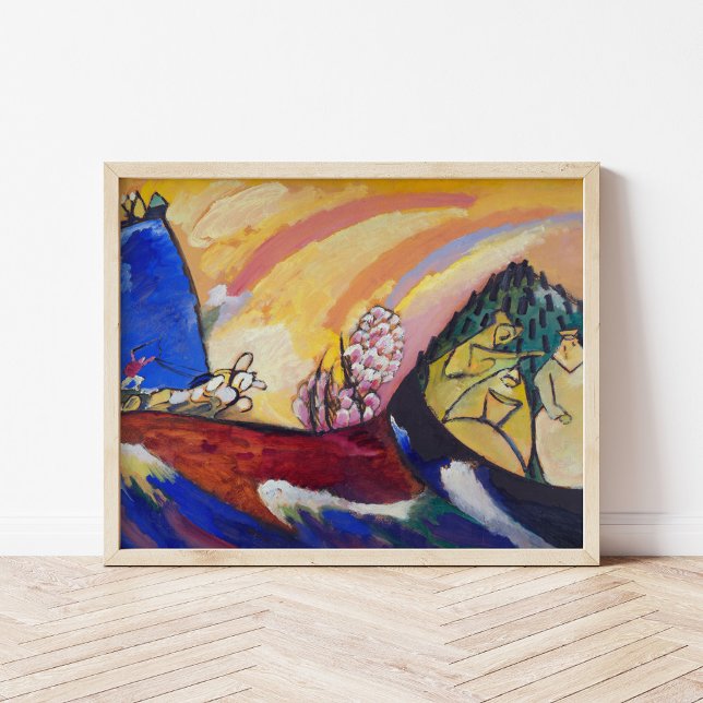 Poster Pintura com a Troika | Kandinsky (Criador carregado)