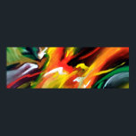 Poster Pintura Contemporânea de Velocidade do Abstrato<br><div class="desc">Pintura Contemporânea de Velocidade do Abstrato</div>