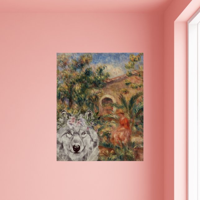 Poster Pintura da Casa Farmada de Wolf e Renoir (Criador carregado)