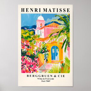 Poster Pintura Da Igreja Inspirada Por Henri Matisse, Chr
