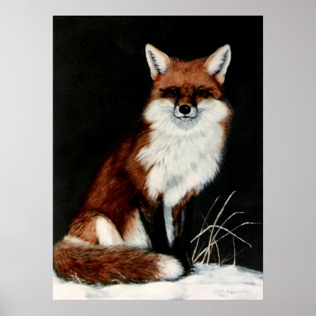 Poster Pintura da RED FOX por DiDi (Frente)