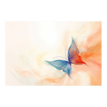 Pintura de abstrato de borboletas