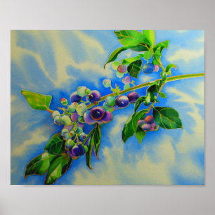 Pôster Pintura de aquarela
