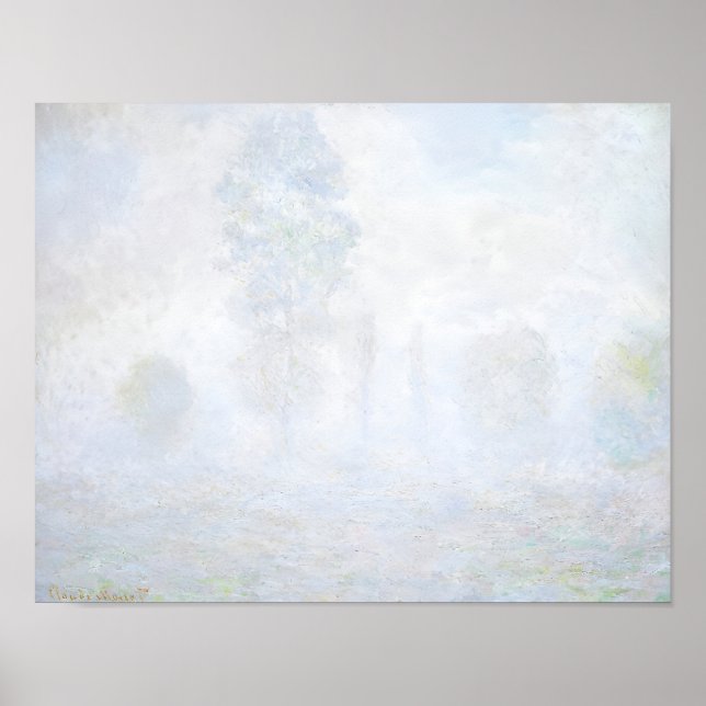Poster pintura de arte de Claude Monet (Frente)
