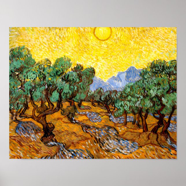 Poster pintura de arte de Vincent Van Gogh (Frente)
