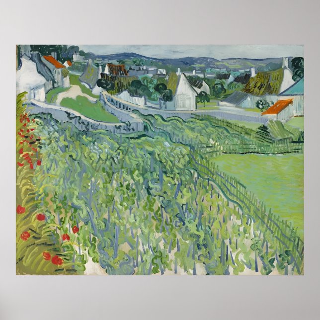 Poster pintura de arte de Vincent Van Gogh (Frente)