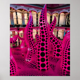Poster Pintura de arte de Yayoi Kusama