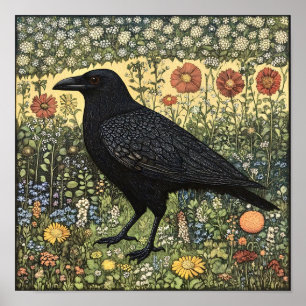Poster Pintura de aves selvagens