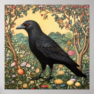 Poster Pintura de aves selvagens