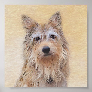 Poster Pintura de Berger Picard - Arte de Cão Original B