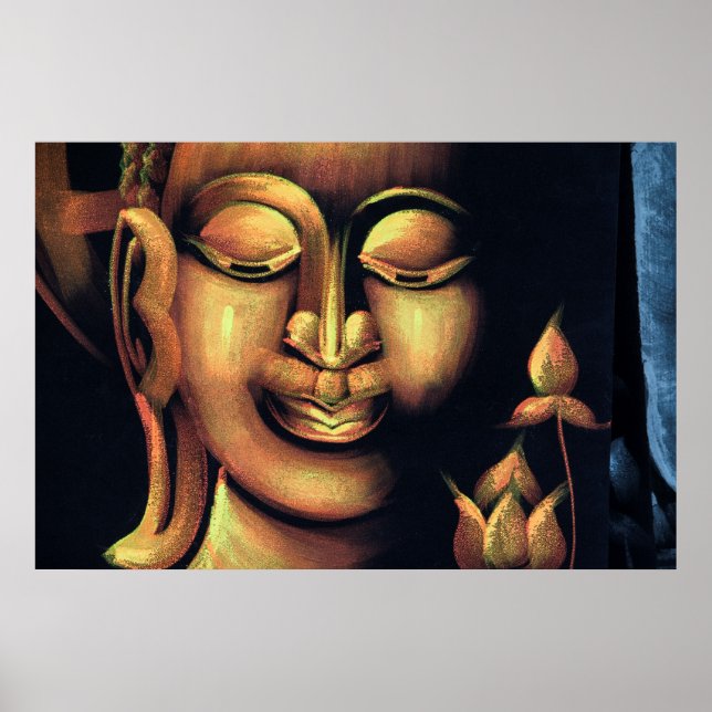 Poster Pintura De Buda (Frente)