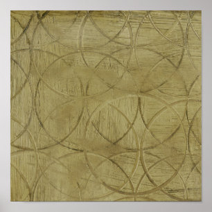 Pôster Pintura de Círculos Ligados por Jennifer Goldberg