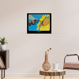 Poster Pintura de dança de jardim em um