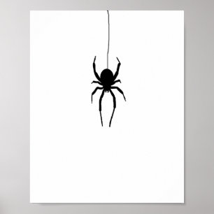 Poster Pintura de Dia das Bruxas de Aranha Aranha-Aranha