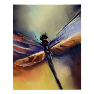 Pôster Pintura de Dragonfly