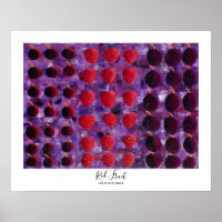 Pintura de Fruta Vermelha