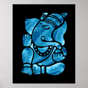 Poster Pintura de Ganesha