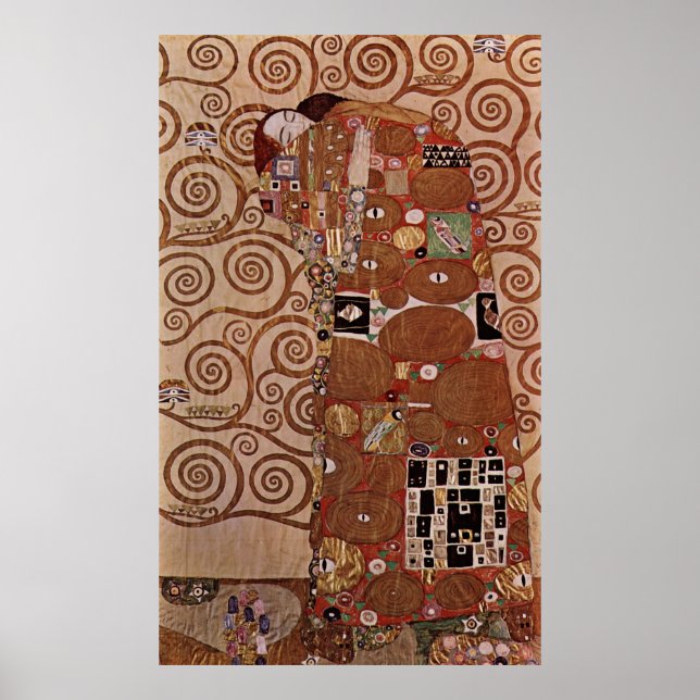 Poster Pintura de Gustav Klimt: O Embrião (cerca de 1909) (Frente)