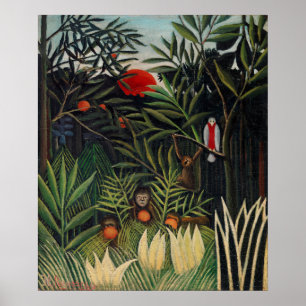 Poster Pintura de Henri Rousseau 1908