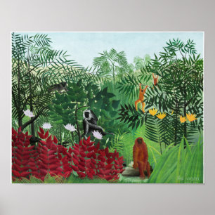 Poster Pintura de Henri Rousseau 1908