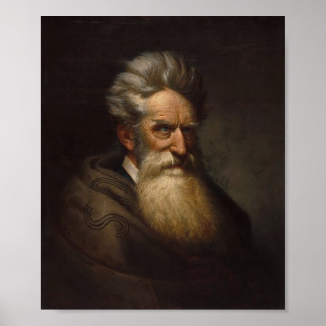 Poster Pintura de John Brown - Ole Peter Hansen Balling (Frente)