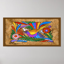 Poster Pintura de Latido de Amado Mexicano e História Doc