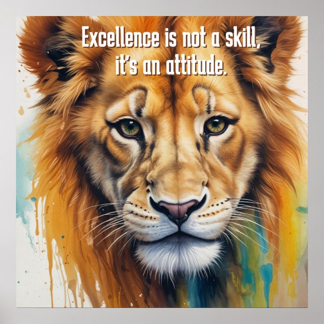 Poster pintura de Leão Wallart (Frente)