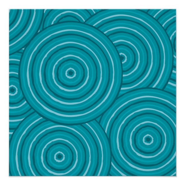 Pôster Pintura de linha original (Frente)