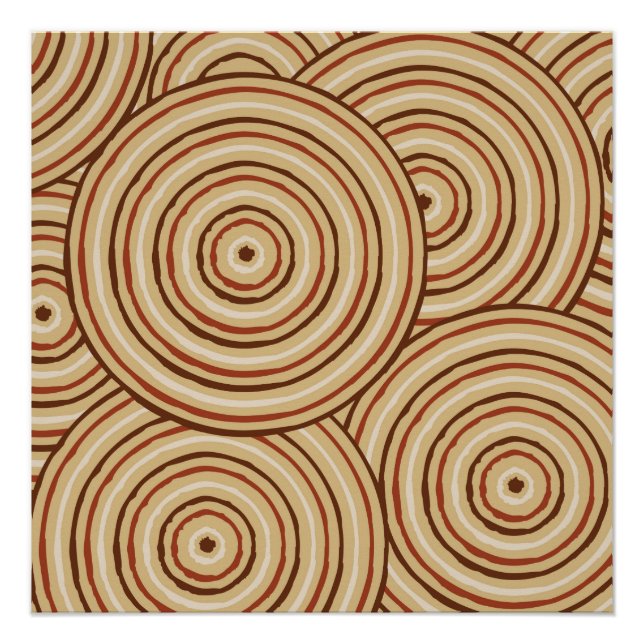 Pôster Pintura de linha original (Frente)