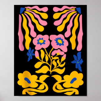 Poster Pintura de Matisse Flor Aesthetic Arte Terroso
