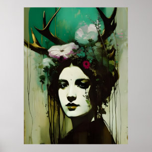 Poster Pintura de Pagan Woman
