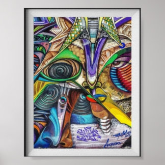 Poster Pintura de parede.