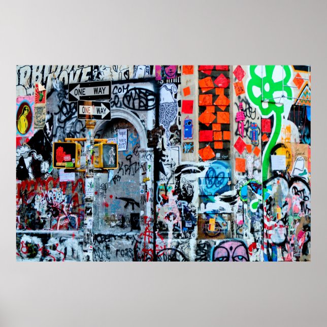 POSTER PINTURA DE PAREDE MULTICOR (Frente)