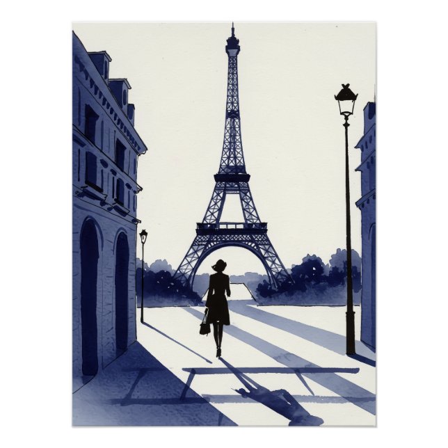 Pôster Pintura de Paris  (Frente)