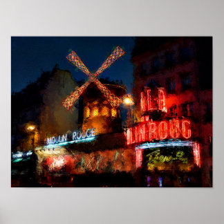 Poster Pintura de Paris