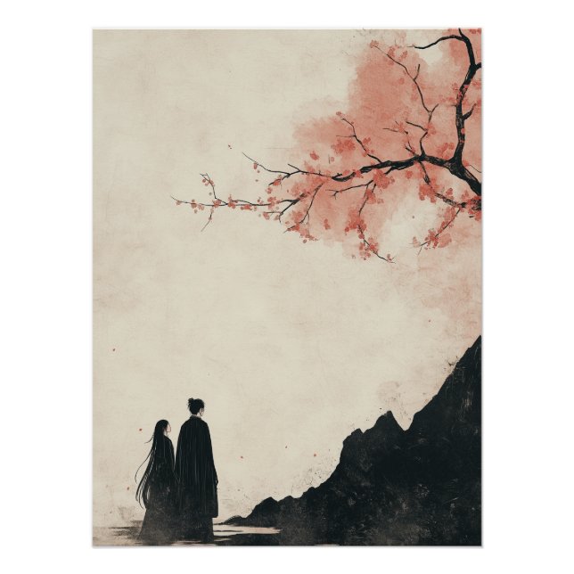 Pôster Pintura de pintura com lavagem de tinta (Frente)