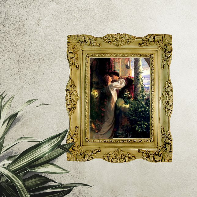 Poster Pintura de Romeu e Julieta por Sir Francis Dicksee (Criador carregado)
