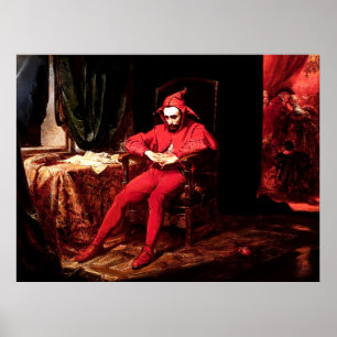 Poster Pintura de Stanczyk pelo artista polonês Jan Matej