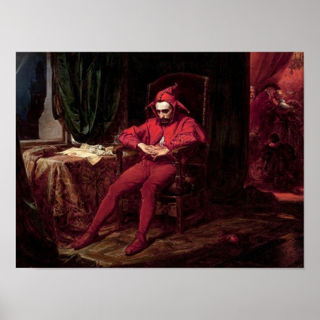 Poster Pintura de Stanczyk pelo artista polonês Jan Matej (Frente)