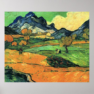 Poster Pintura de Van Gogh, Monte Gaussier,