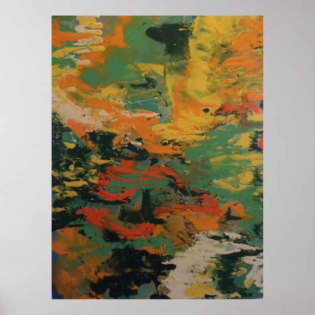 Pôster Pintura decorativa (Frente)