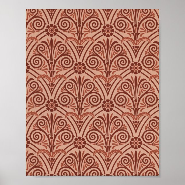 Poster Pintura decorativa fantástica (Frente)