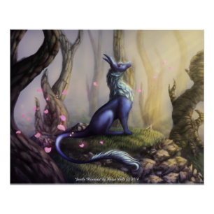 Pôster Pintura digital "Gentle Morning" de Kaiya Wells C