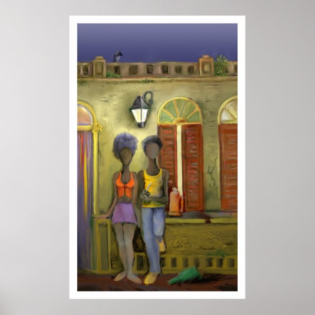 Poster Pintura digital realizada en Photoshop con tablete (Frente)