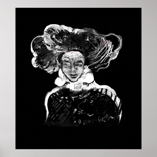 Poster Pintura digital realizada en Photoshop con tablete (Frente)