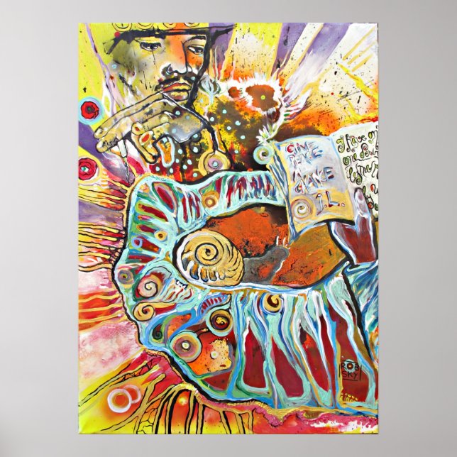 Pôster Pintura do artista RobSKY (Frente)